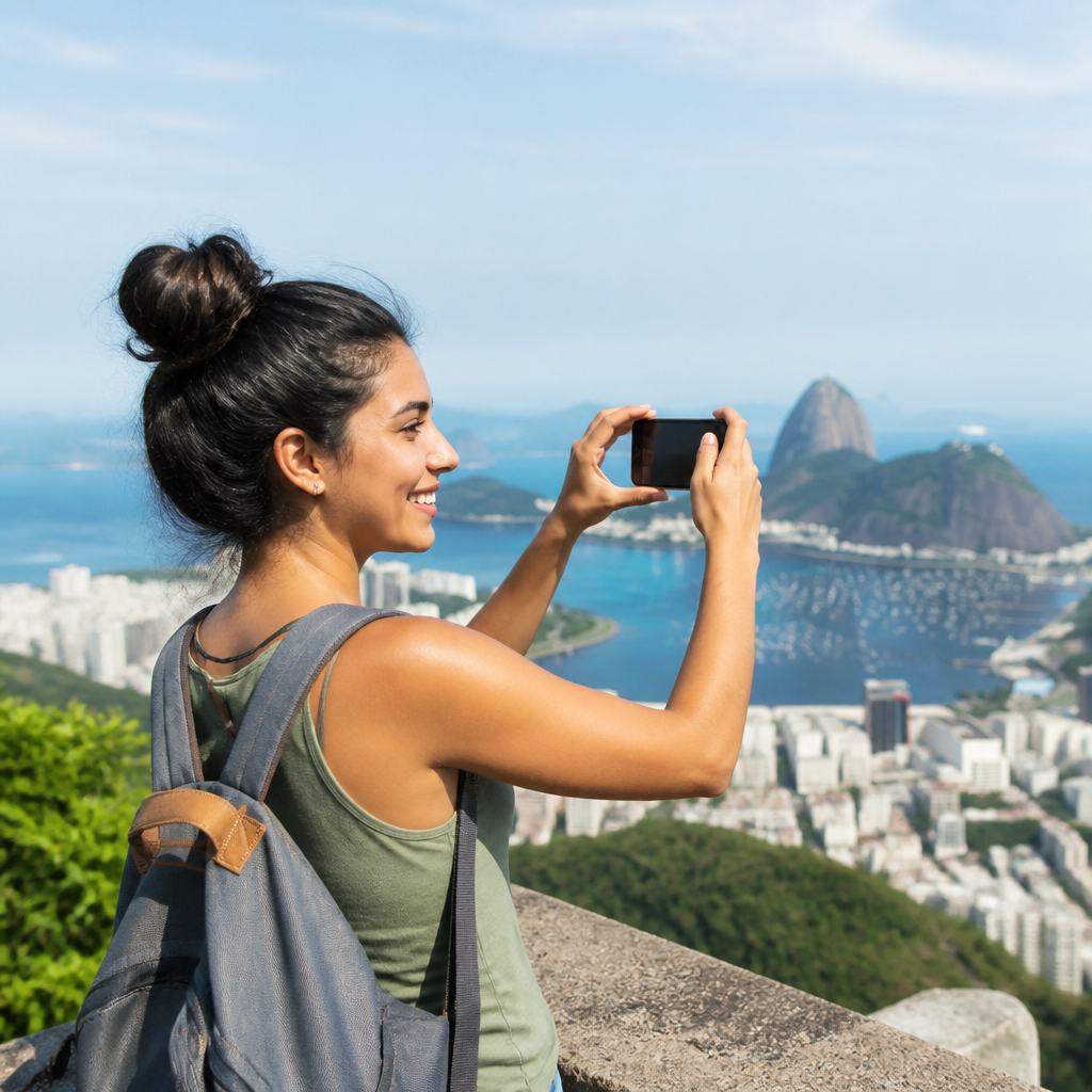 Fotografía de viajes en alta resolución con móvil Claro
